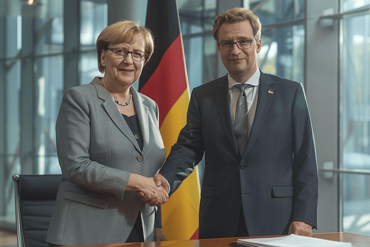 Regierungsbildung in Deutschland : Konservative und Mitte-Links einigen sich auf Koalitionsvertrag