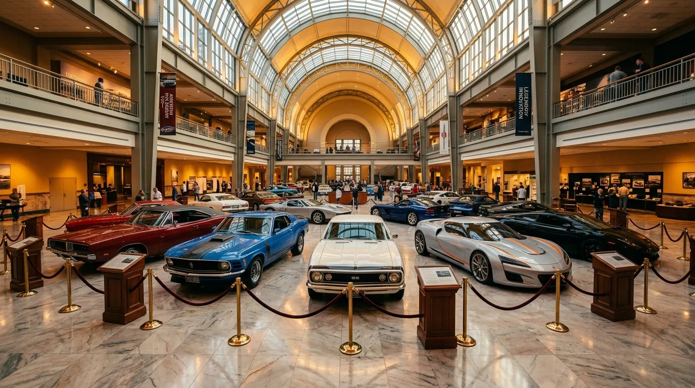 7 Automuseen in den USA, die jeder Autofan unbedingt besuchen sollte
